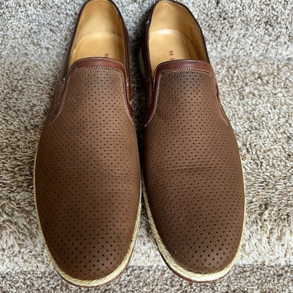 Mezlan Men\'s Brown Slip on Leather Loafers- main image 14